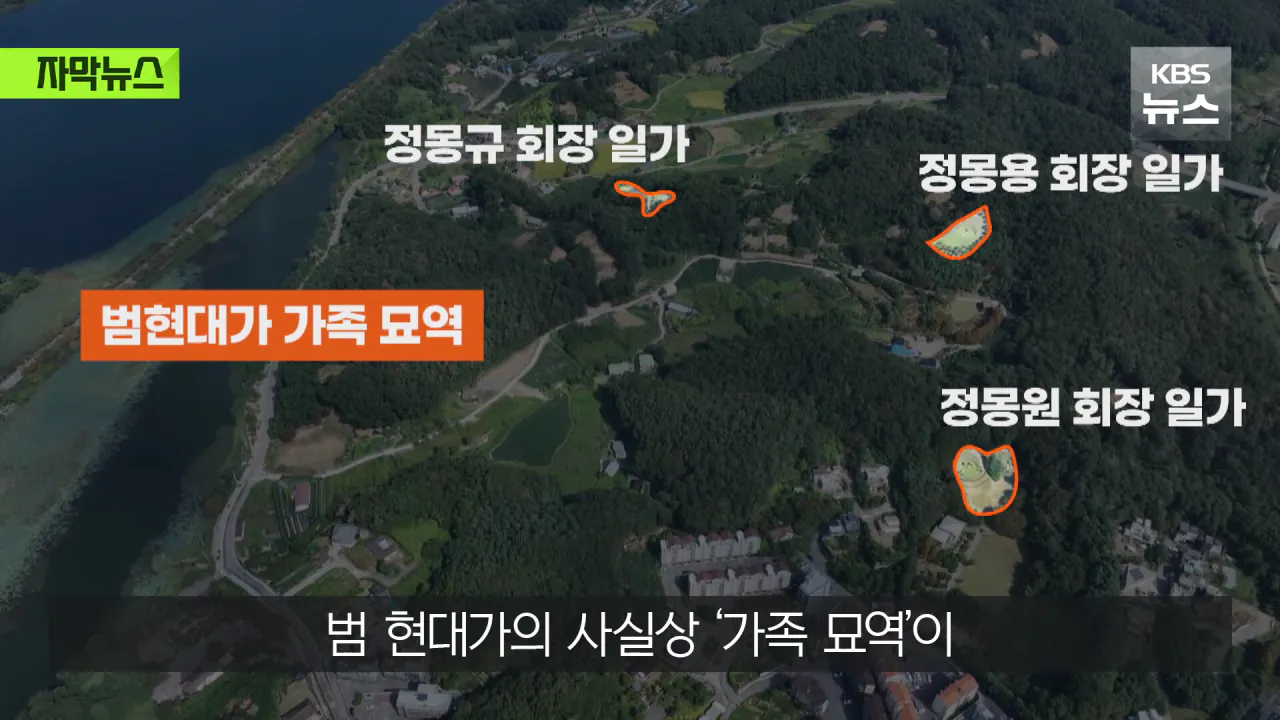 명당 차지한 범현대가 2세들…취재가 시작되자 "시정하겠다" (25)
