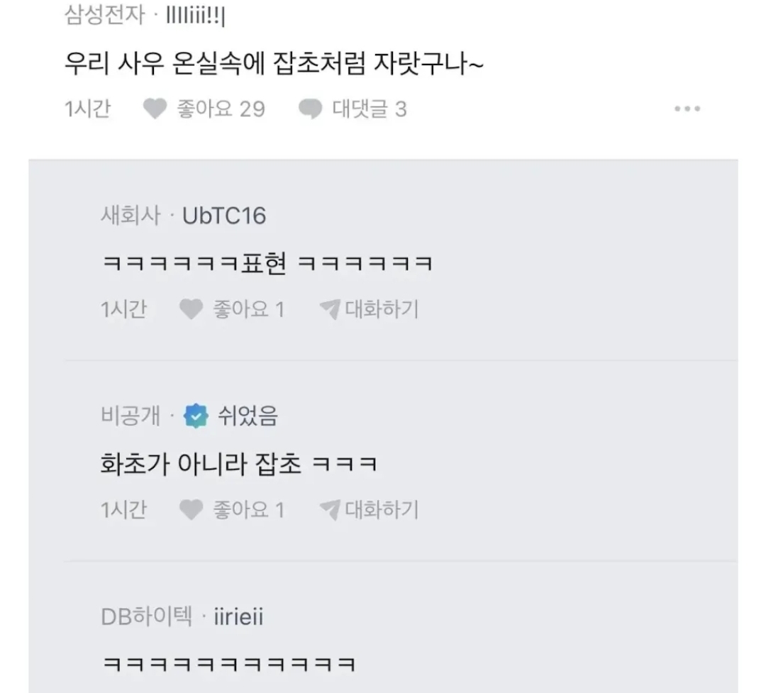 블라인드) 온실 속 잡초 (2)