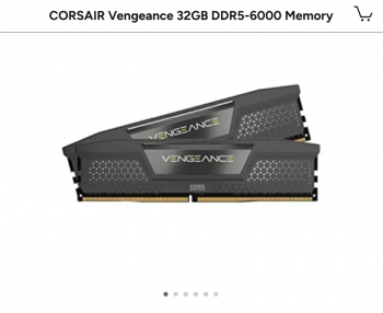 [기타] CORSAIR Vengeance DDR5 32GB (2x16GB) 6000MHz CL36