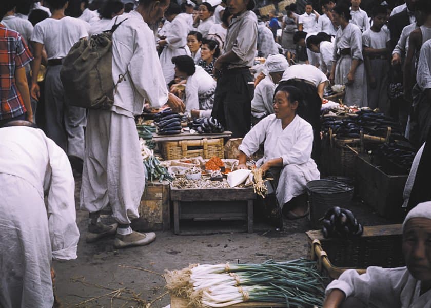 싱글벙글 세계 최빈국 시기, 1950년대 대한민국 컬러사진 모음 (4)