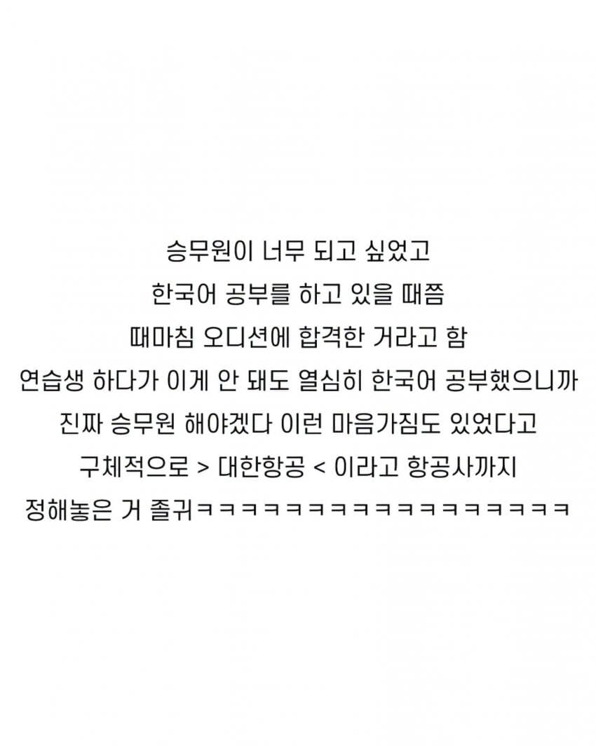 대한항공 승무원이 되고 싶었던 레이 (11)