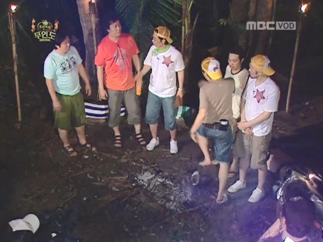 다들 미쳐가던 무한도전 무인도특집