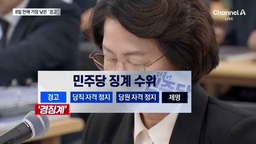 sbs) 형평성 논란에 추미애에도 '경고'..."실효 없는 면죄부" (15)