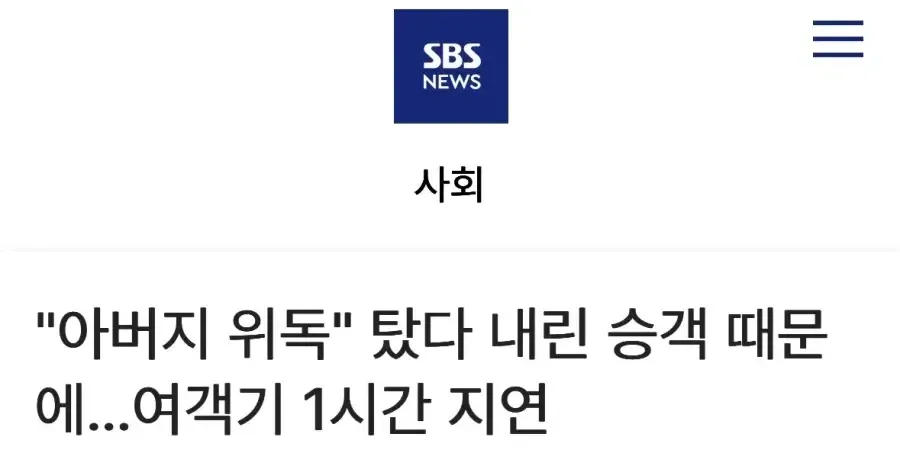 비행기 문 닫고 출발하려는데 내리겠다고 한 승객