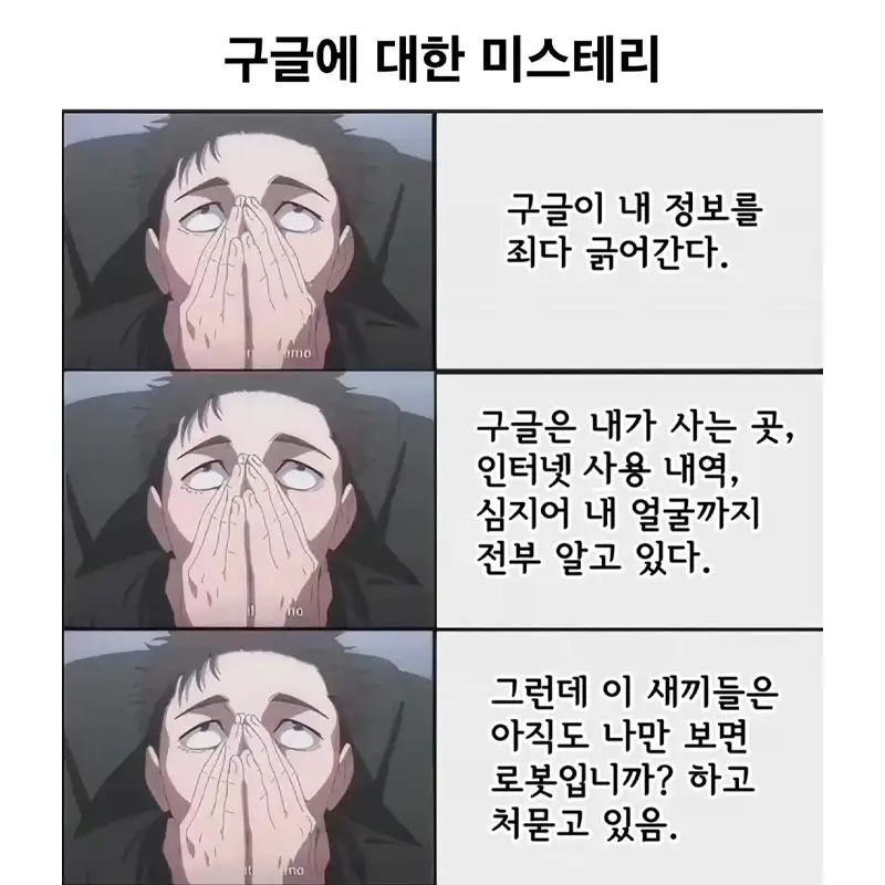 구글에 대한 미스테리