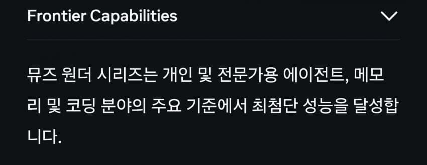 (메타) 개인용 초지능을 향한, 뮤즈 원더를 소개합니다. (12)