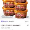 롯데 구구 크러스터 660ml x 6개