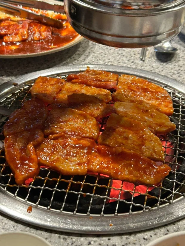 호불호 갈리는 삼겹살....