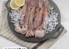 급냉 자연산 손질 통 오징어 220g 2팩