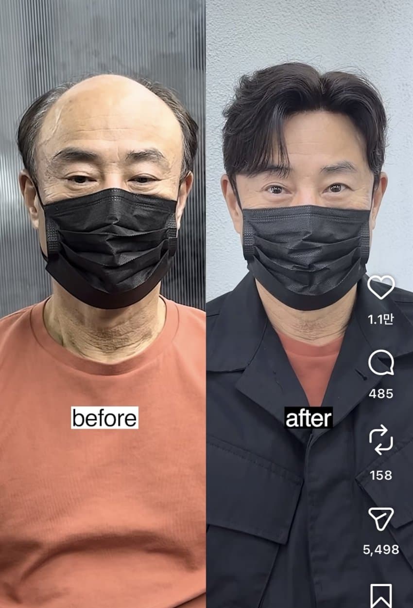 싱글벙글…남자는 머리빨인 이유 (12)