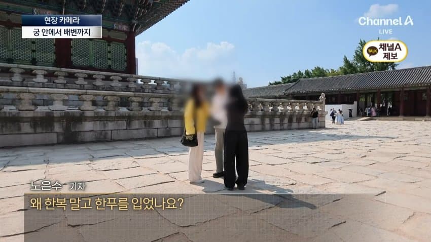 경복궁서 버젓이..담뱃불 붙이는 관광객 (34)