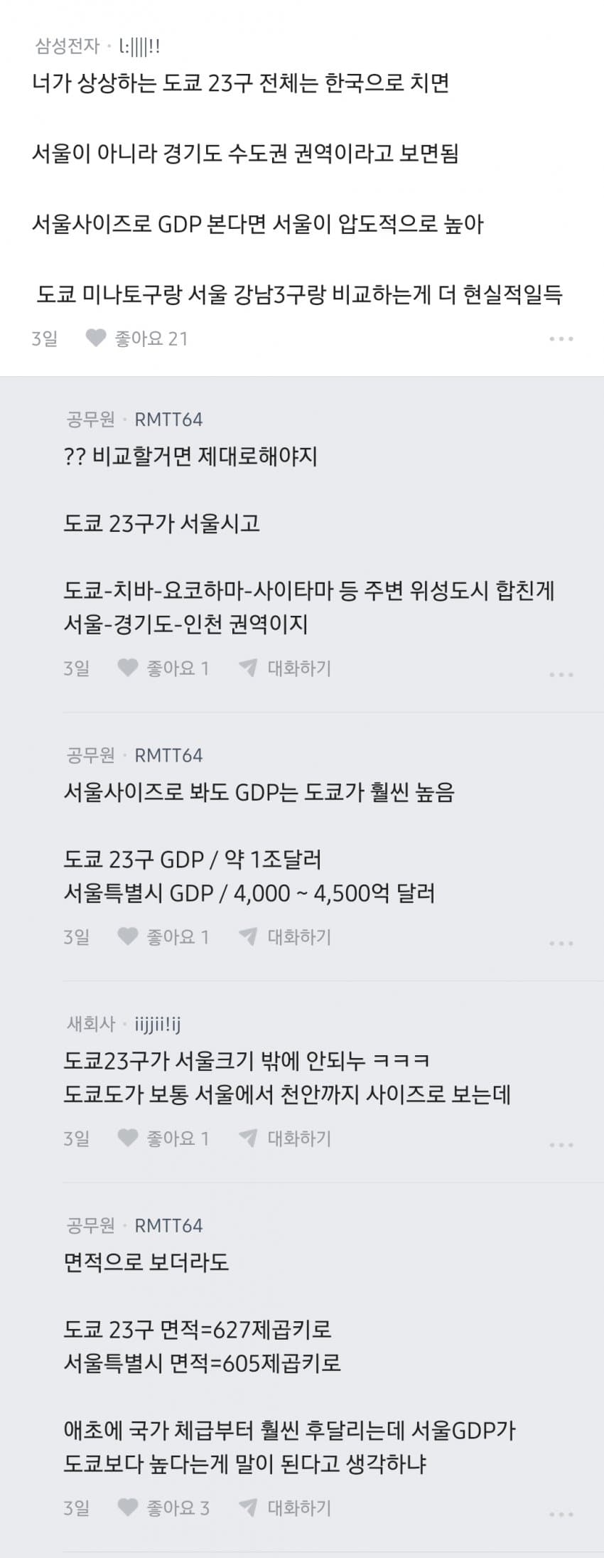 도쿄보다 서울 집값이 더 비싼게 이해 안 간다는 블라인 (5)