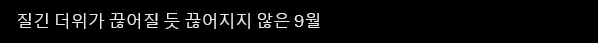 청계천 야외 독서하면 생기는 일