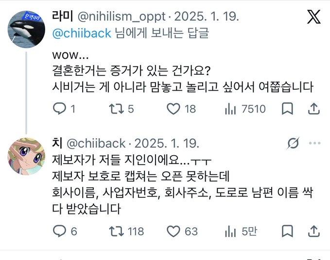 극우들한테 좌표 찍힌 트위터 넴드, 살림하는 도로로 (2)
