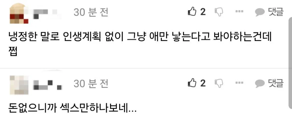 신혼부부 최저소득구간(천만원 미만)이 제일 자식을 많이 낳고, 자녀 3명이상 낳는 비율도 제일 높다는 충격적인 통계 결과 (5)