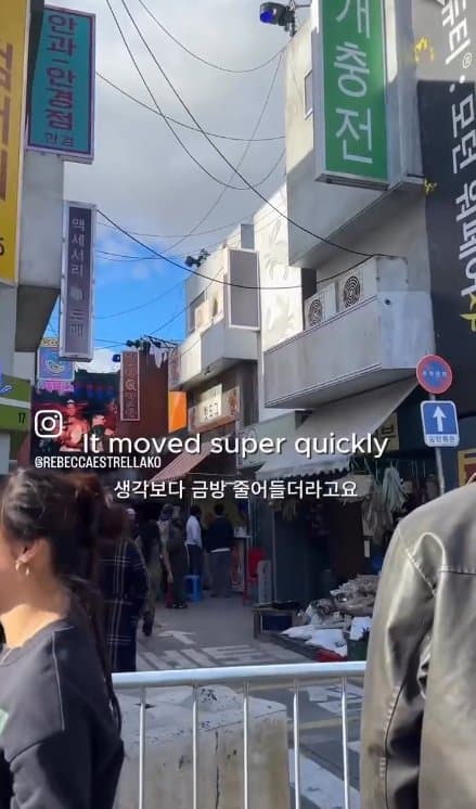 영국 금발 백인 여신과 함께 런던 콜옵 한국거리 팝업가보기. .. (8)
