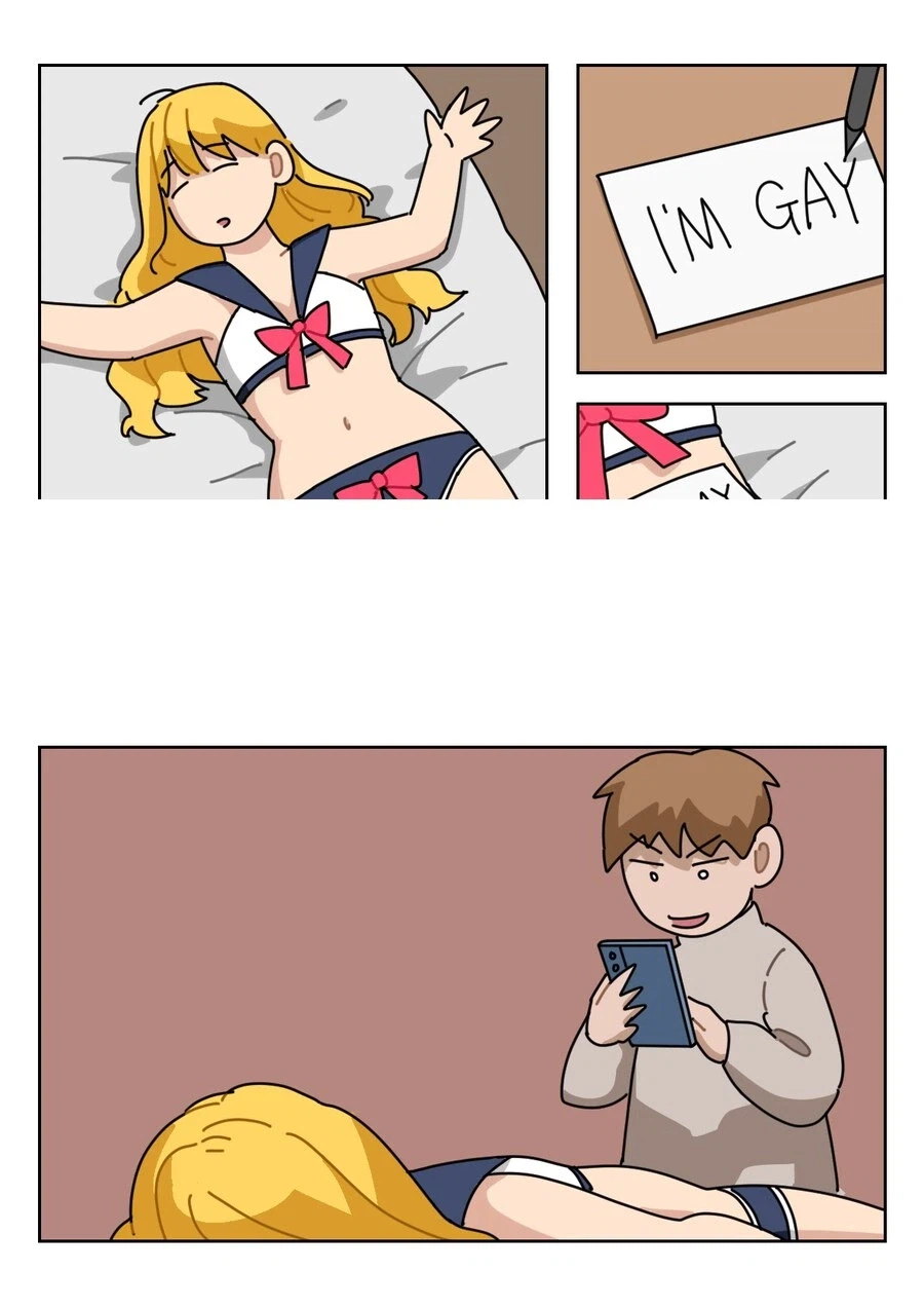 여친자랑하는 친구 NTR하기 (5)
