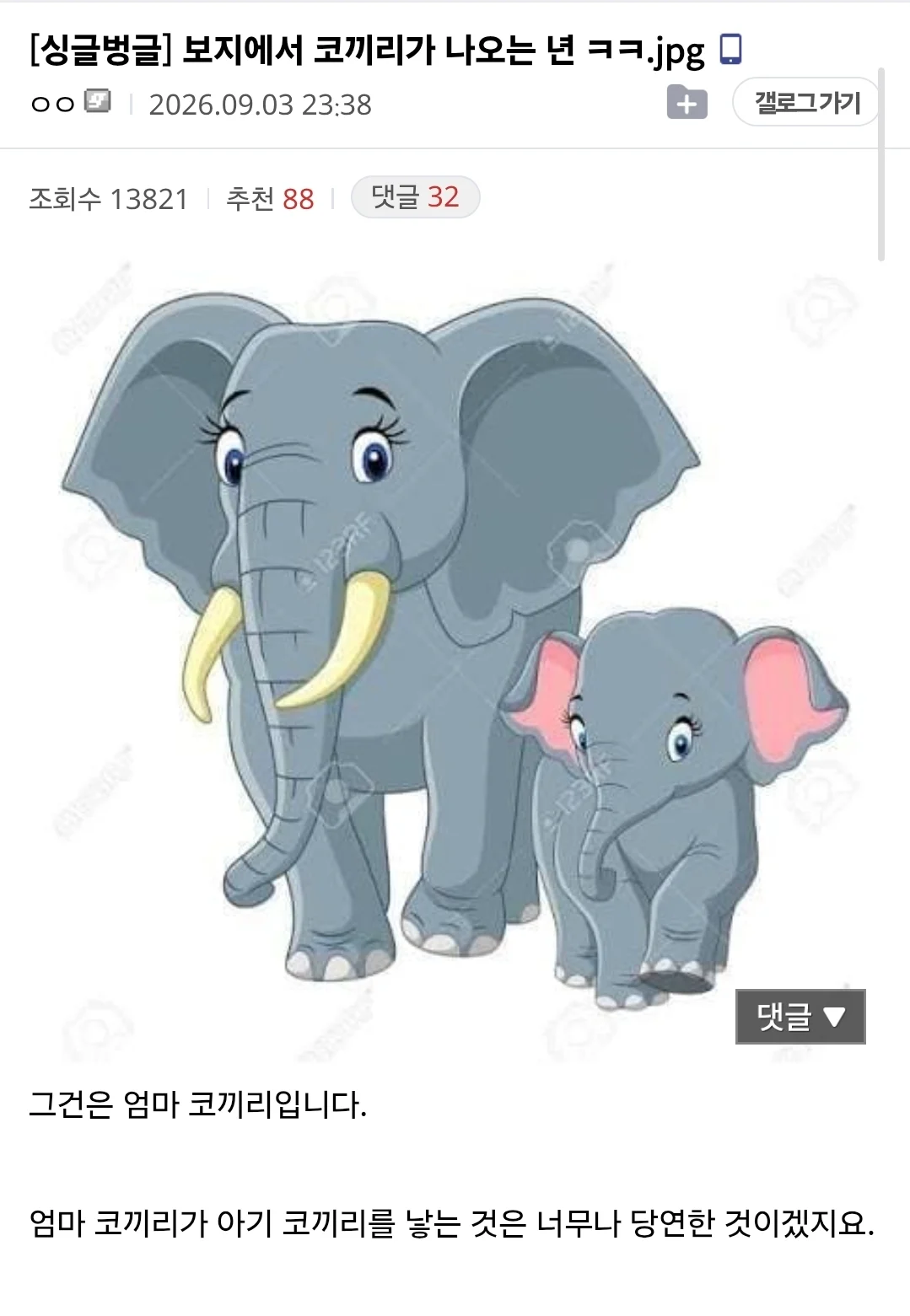 보지에서 코끼리가 나오는 년 ㅋㅋ (2)