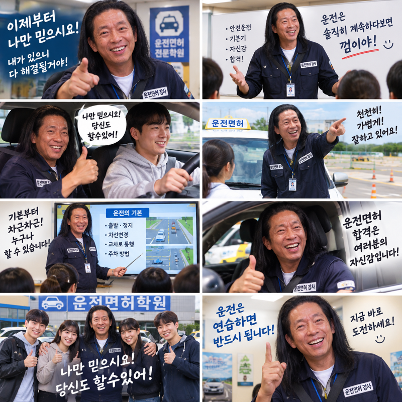 배우 박지환 운전면허 강사였다면