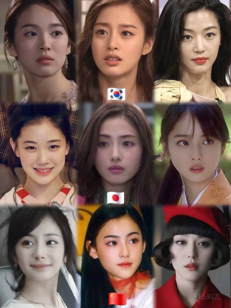 싱글벙글 한중일 미녀 3대장.. (10)