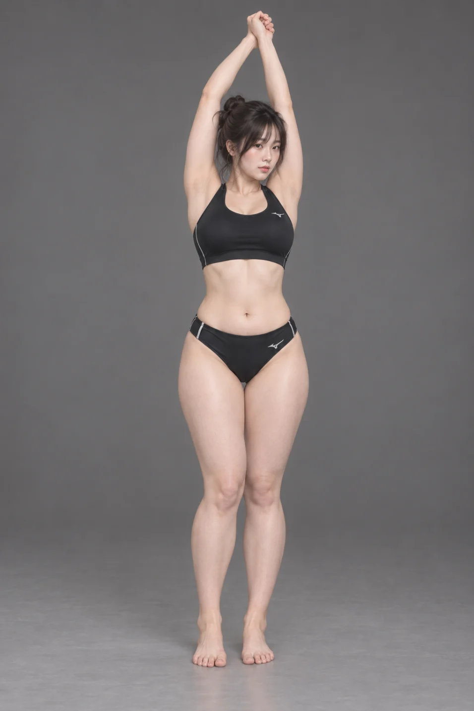 ㅇㅎ,챗지피티) 165cm, 81kg, BMI 29.8 여자, 인바디표 참고하여 이미지 생성. (10)