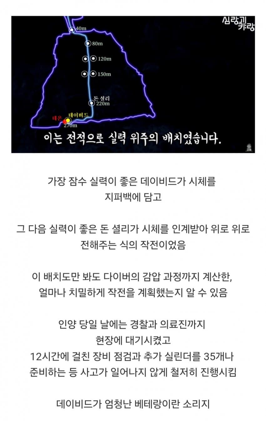 의외로 다이버가 시체를 회수하다가 벌어진 사건 (7)