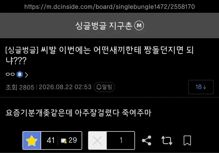 공익 저격한 100만 유튜버... 디시인 반응.. (2)
