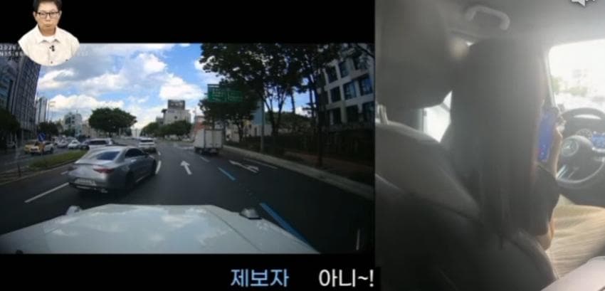한문철티비 레전드 갱신. 무리한 지바겐 끼어들기. 눈돌아간 총 송곳아재. (19)
