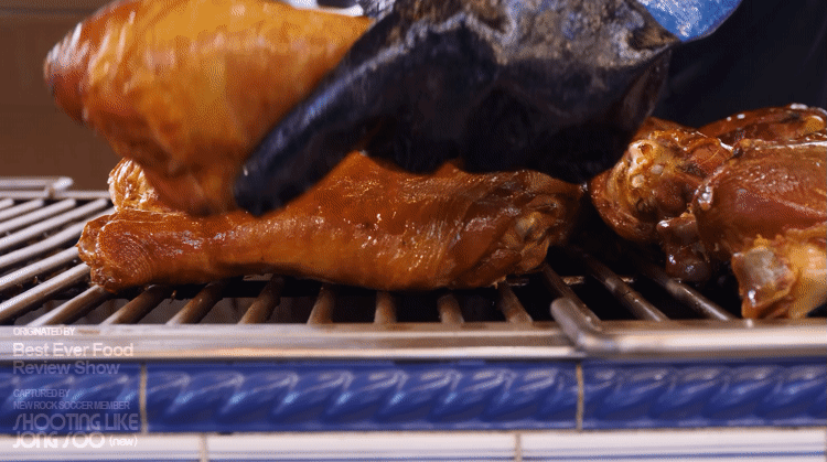 훈제 칠면조 통다리