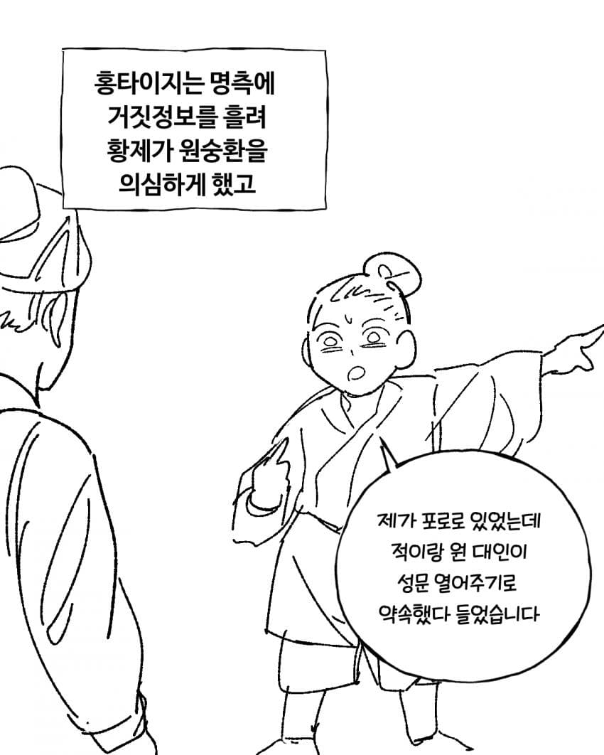 청나라 이야기 4화-홍타이지 (13)
