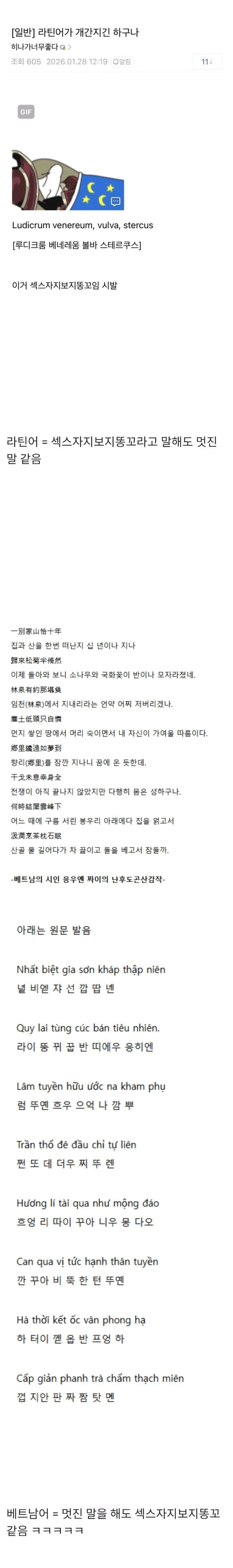 베트남어가 저주받은 언어인 이유