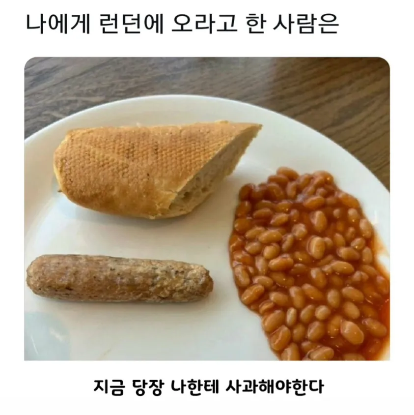나한테 런던에 오라고 한 사람은
