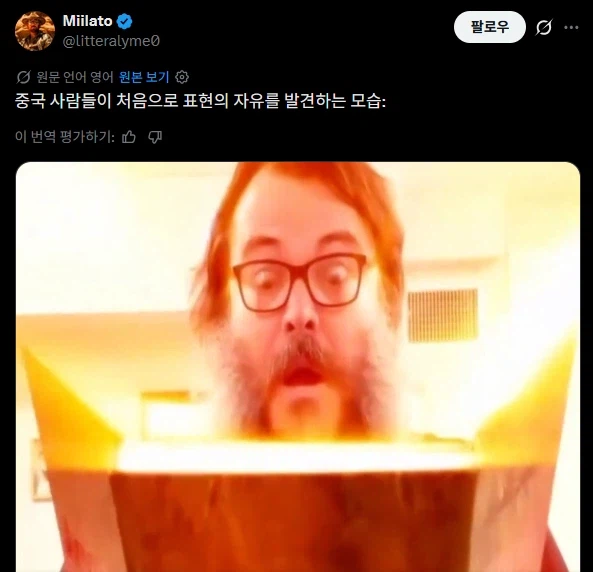 드디어 무언가를 깨달은 중국인 (2)