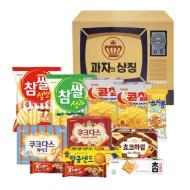 크라운 과자간식선물박스 레트로 TV, 776g, 9,900원
