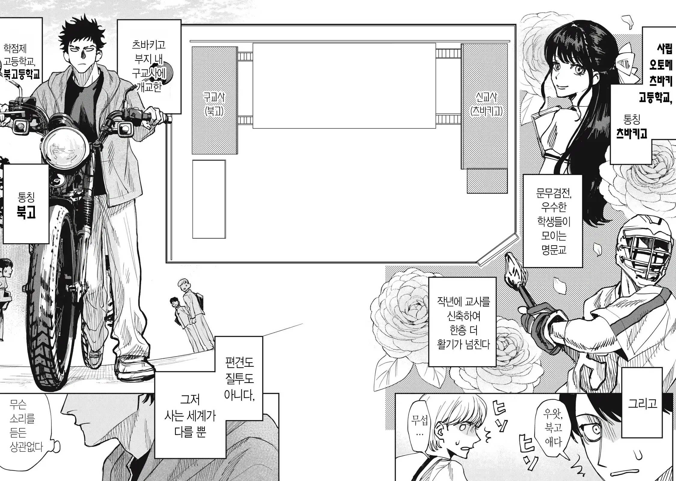 양아치 복학생과 여고생 manhwa (5)