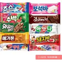 아이스크림 바류 10종 5개(아맛나/돼지바/메가톤/와일드바디/빙빙바 등)