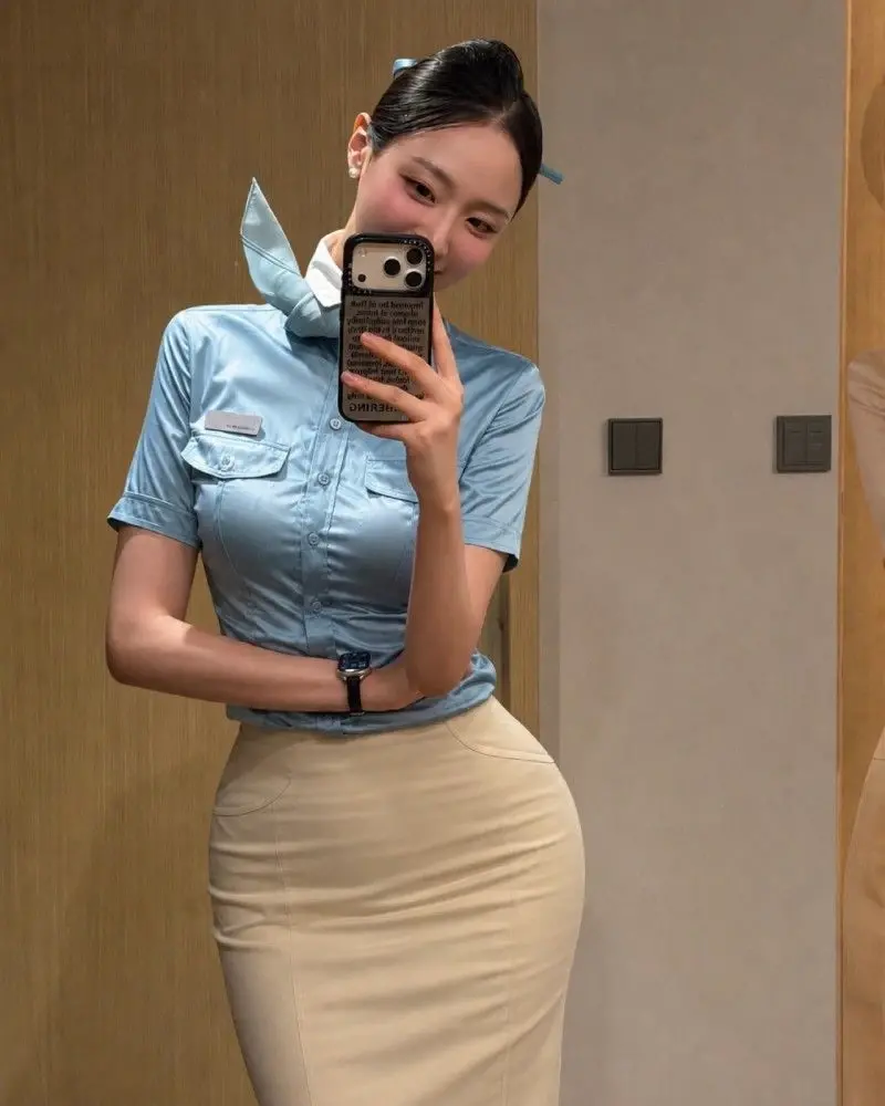 (ㅎㅂ) 승무원복장 눈나