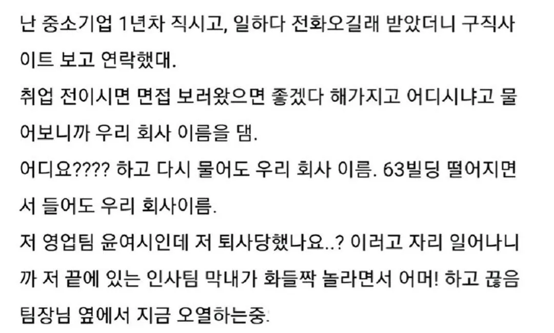 근무중인 회사에서 스카웃 제안이 온 여시 (2)