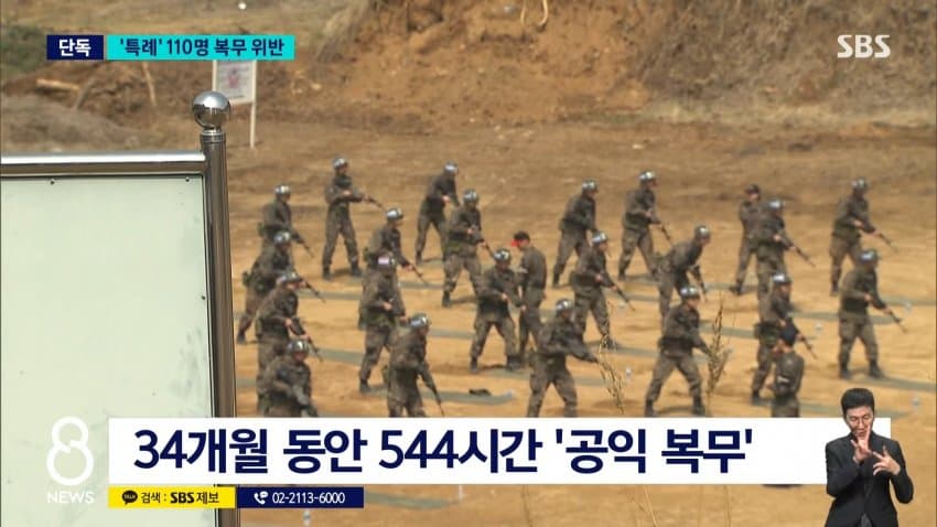 sbs) 공익 활동도 '빈둥빈둥'.."110명이 복무 위반" (7)