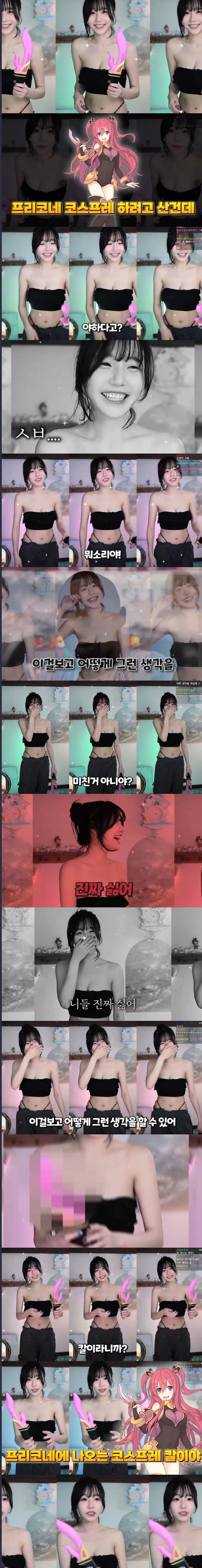 ㅇㅎ) BJ 코스프레 대참사 사건