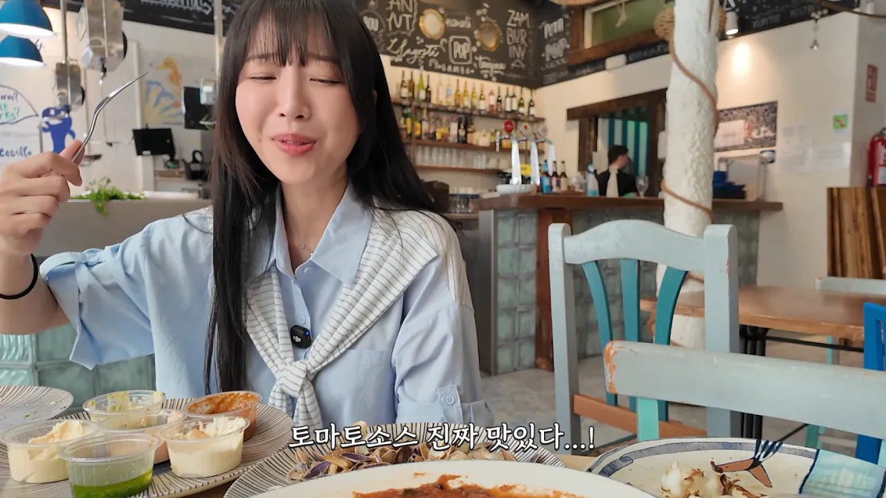 스페인 해산물 5.5kg 배터지게 먹방한 쯔양 ㄷㄷㄷ (32)