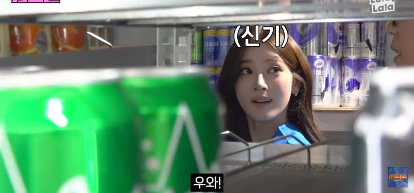 워크맨에서 역대급 편의점 미모 알바녀로 화제인 안나... (4)