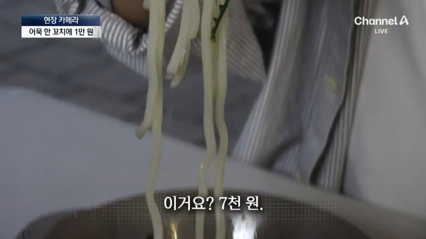 채널a) 어묵 1개에 1만원...축제 손님은 '봉'? (27)