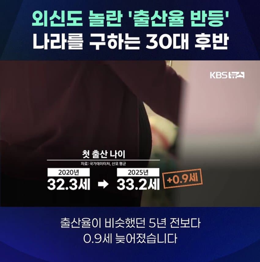 외신도 놀란 출생률 반등 나라를 구하는 30대후반 (15)