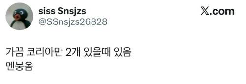 외국사이트에서 국적 선택할 때 한국인 특