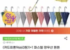 1+1 파스텔 장우산
