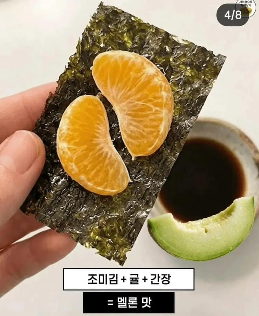 요즘 유행이라는 토마토 김 맛도리 조합 (3)