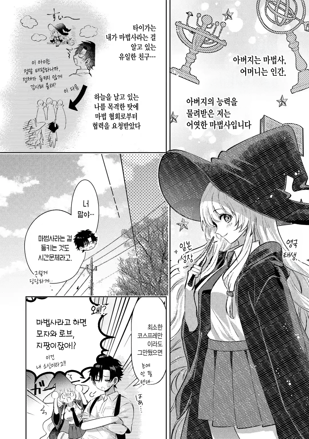 가짜인척 하는 진짜 마법사 만화 manhwa (4)