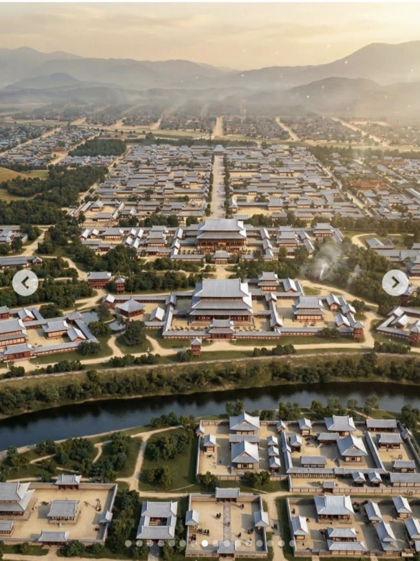 싱글벙글 1300년전 신라 경주 복원도 (8)