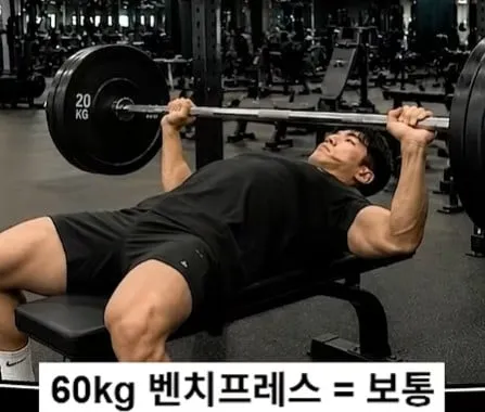 같은 60kg 다른 난이도